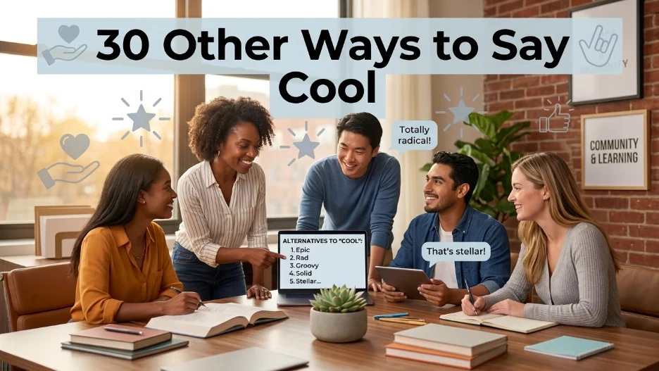 Other Ways to Say Cool