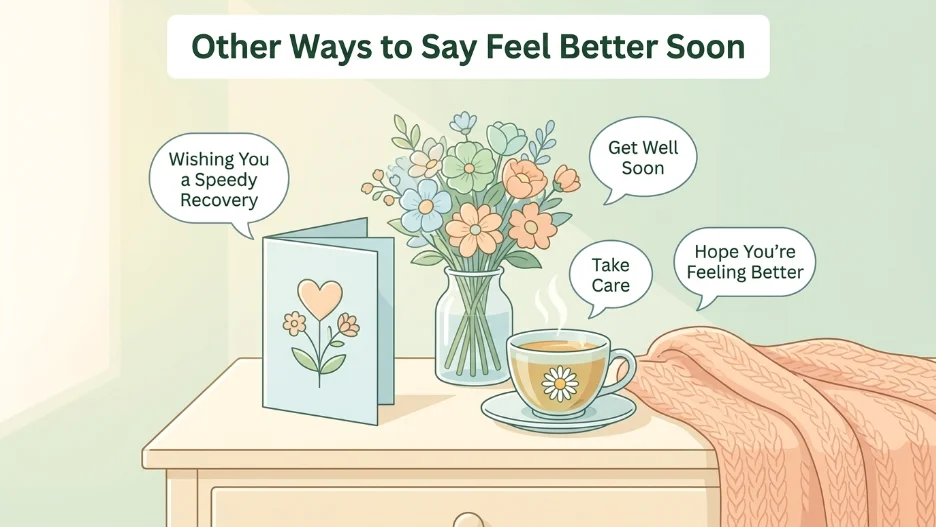 Other Ways to Say Feel Better Soon