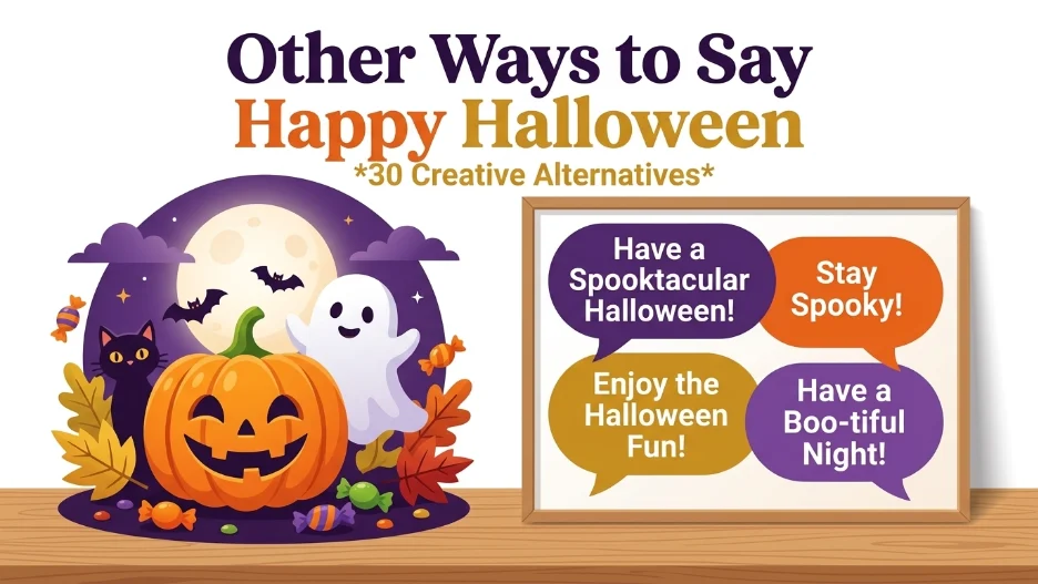 Other Ways to Say Happy Halloween