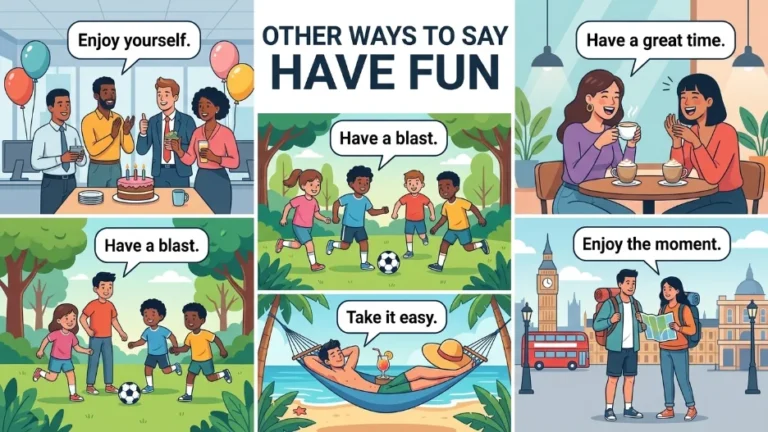 Other Ways to Say “Have Fun”