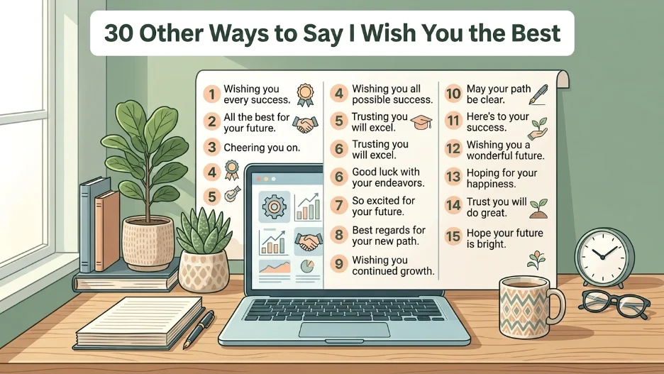 Other Ways to Say I Wish You the Best