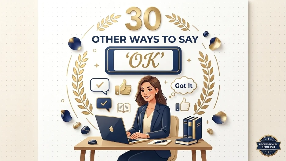 Other Ways to Say OK