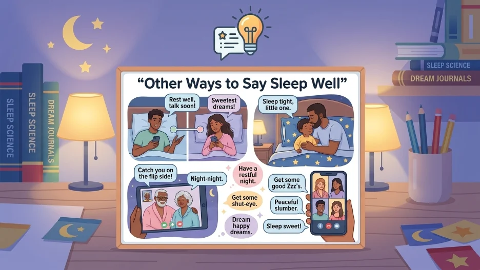 Other Ways to Say Sleep Well