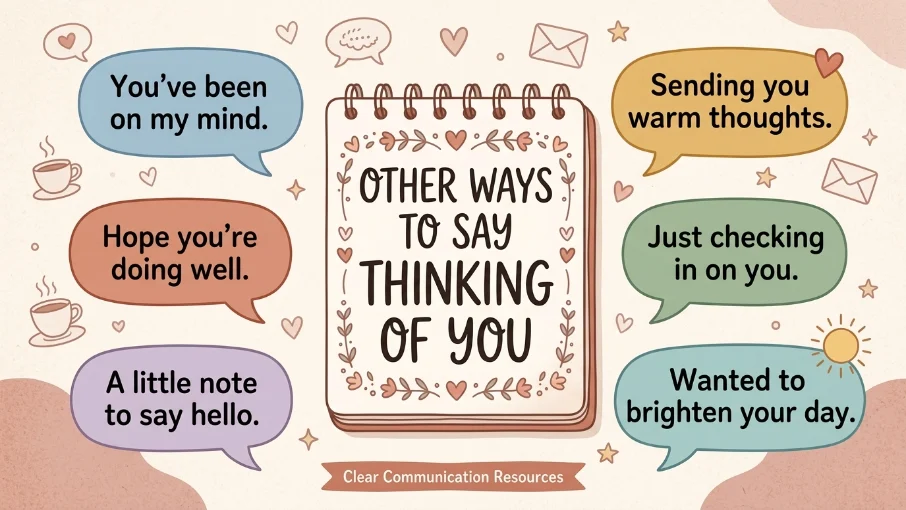 Other Ways to Say “Thinking of You”