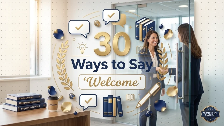 Other Ways to Say Welcome