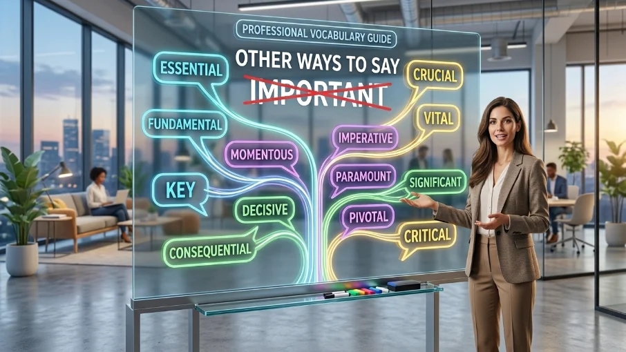 Other Ways to Say Important