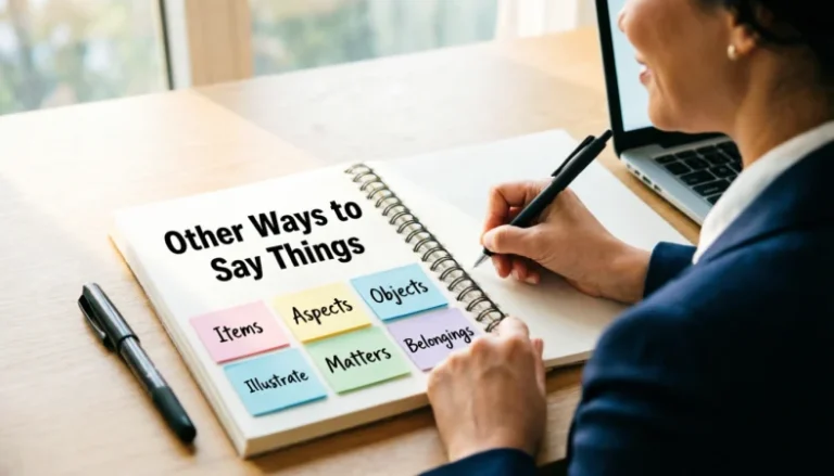 Other Ways to Say Things