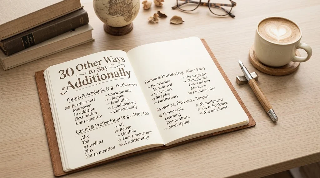 Other Ways to Say Additionally in an Essay