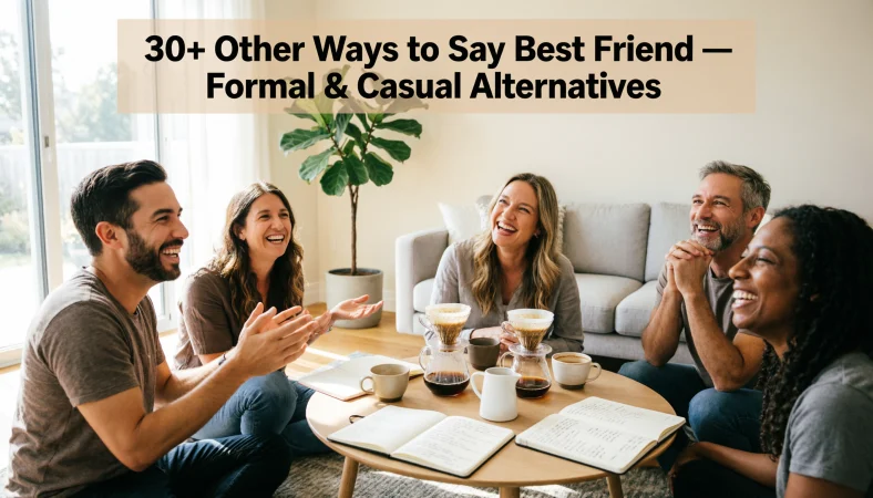 Other Ways to Say Best Friend