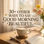 Other Ways to Say Good Morning Beautiful