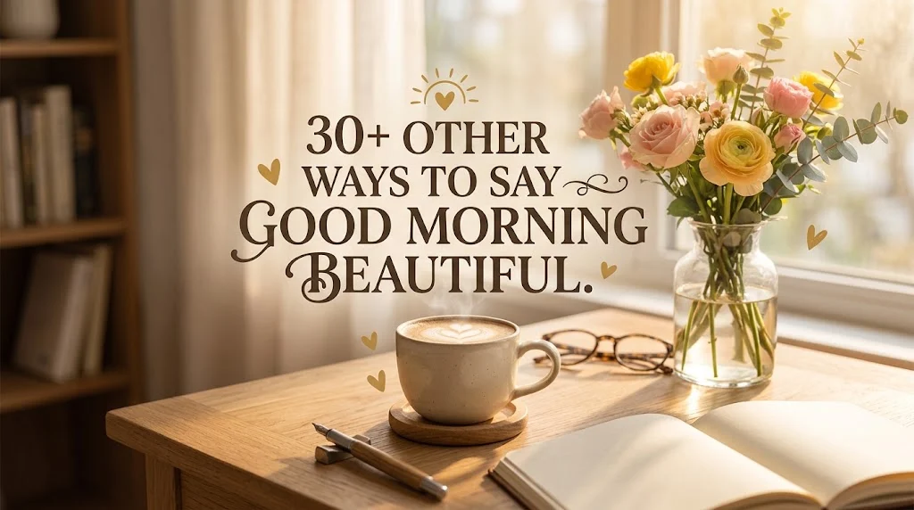 Other Ways to Say Good Morning Beautiful