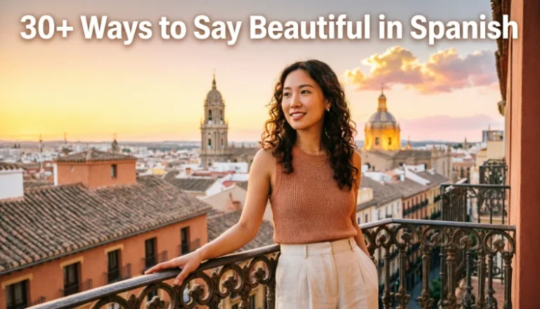 other ways to say beautiful in spanish