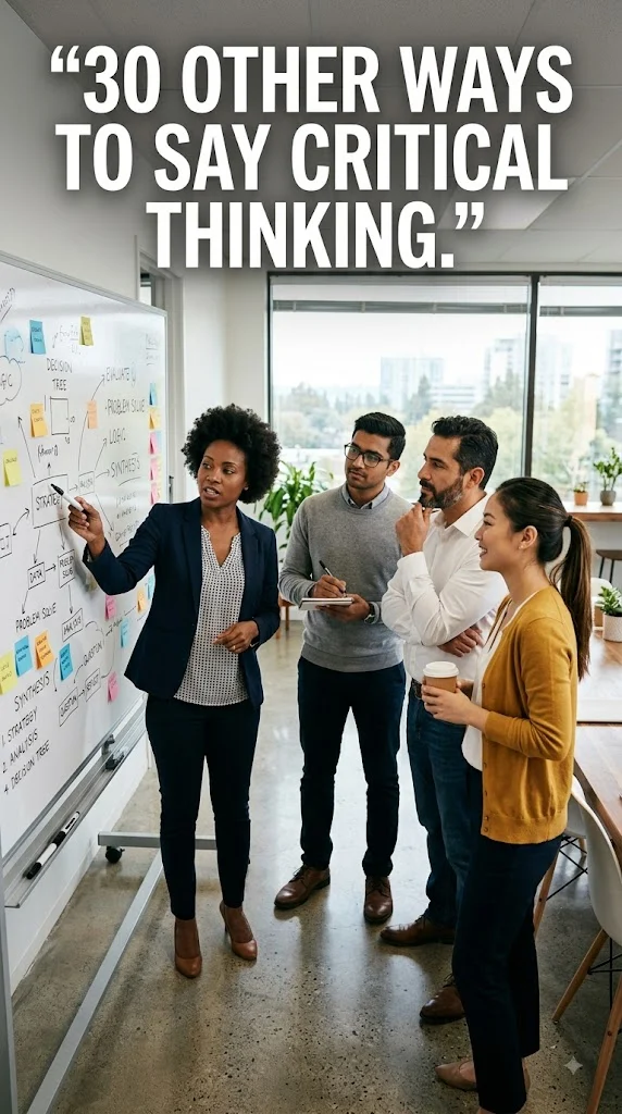 other ways to say critical thinking