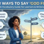 other ways to say god forbid