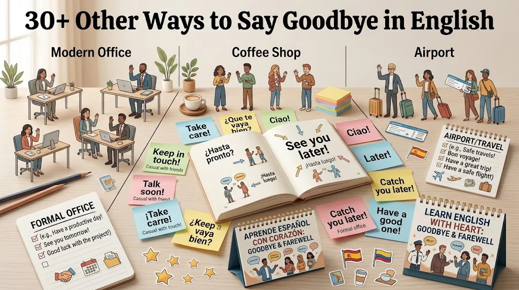 other ways to say good bye