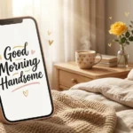 other ways to say good morning handsome