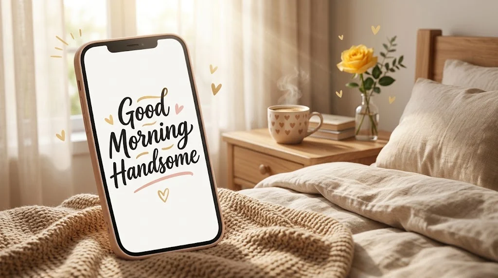 other ways to say good morning handsome