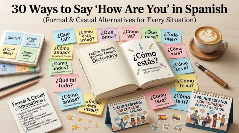 other ways to say how are you in spanish