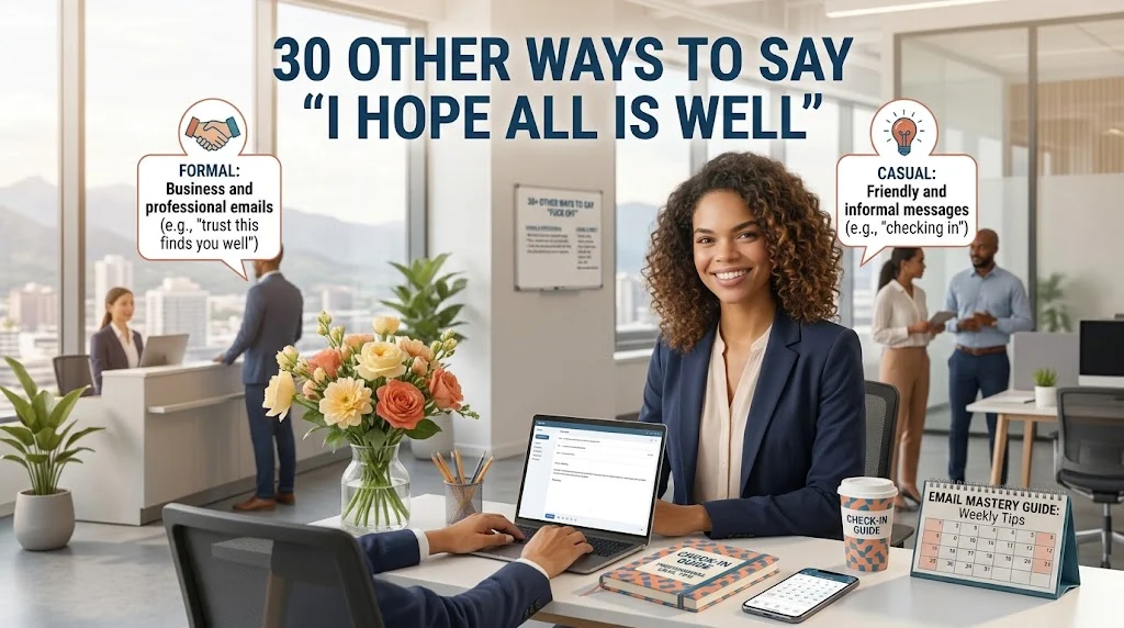 other ways to say i hope all is well
