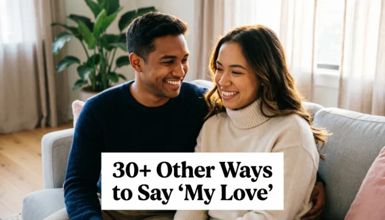 other ways to say my love
