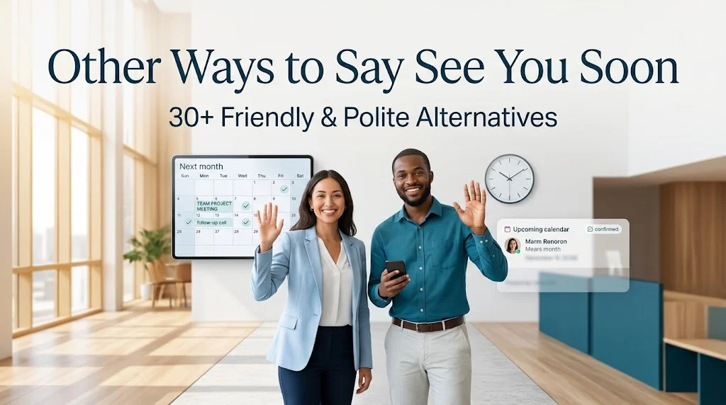 other ways to say see you soon