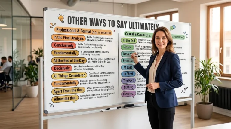other ways to say ultimately