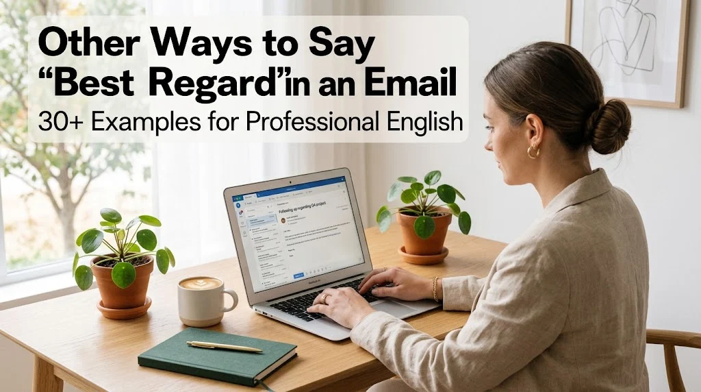 other ways to say best regards in an email