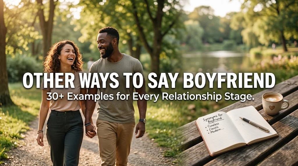 other ways to say boyfriend