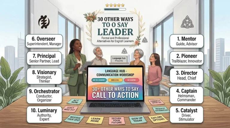 other ways to say call to action