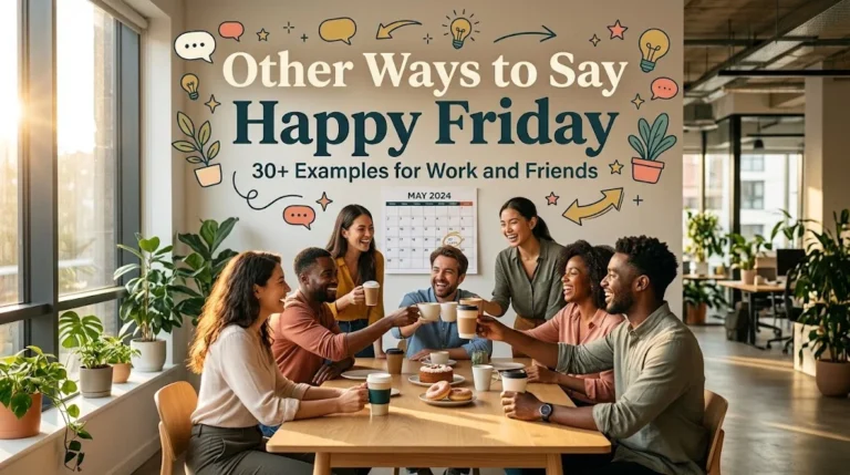 other ways to say happy friday