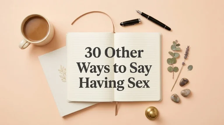 other ways to say having sex