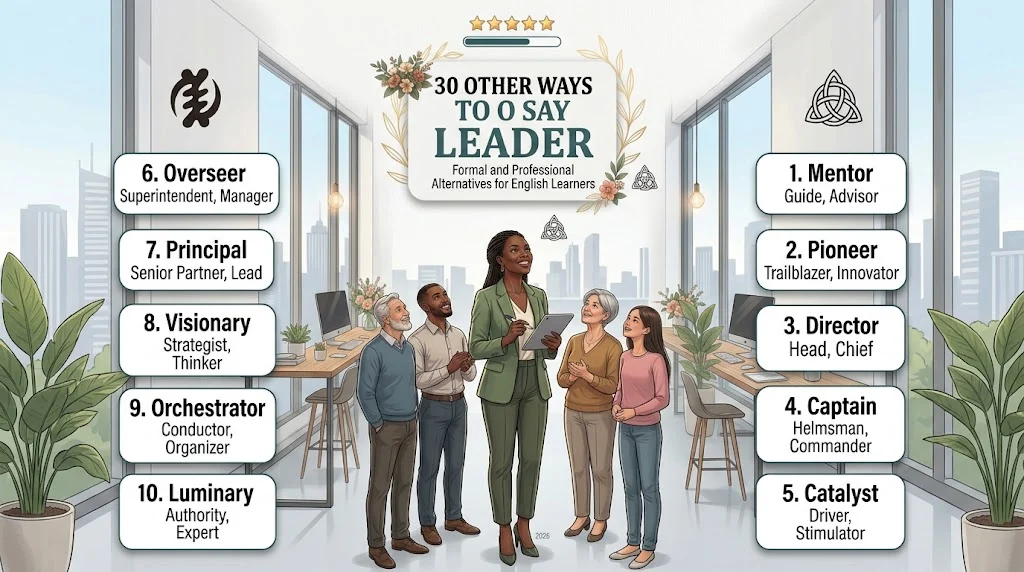 other ways to say leader
