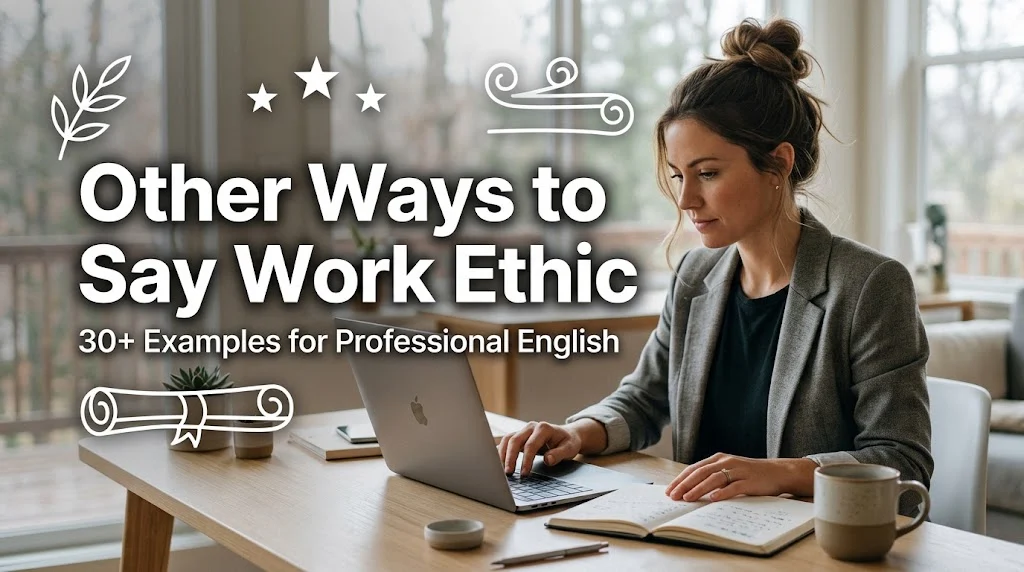 other ways to say work ethic