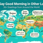 ways to say good morning in other languages