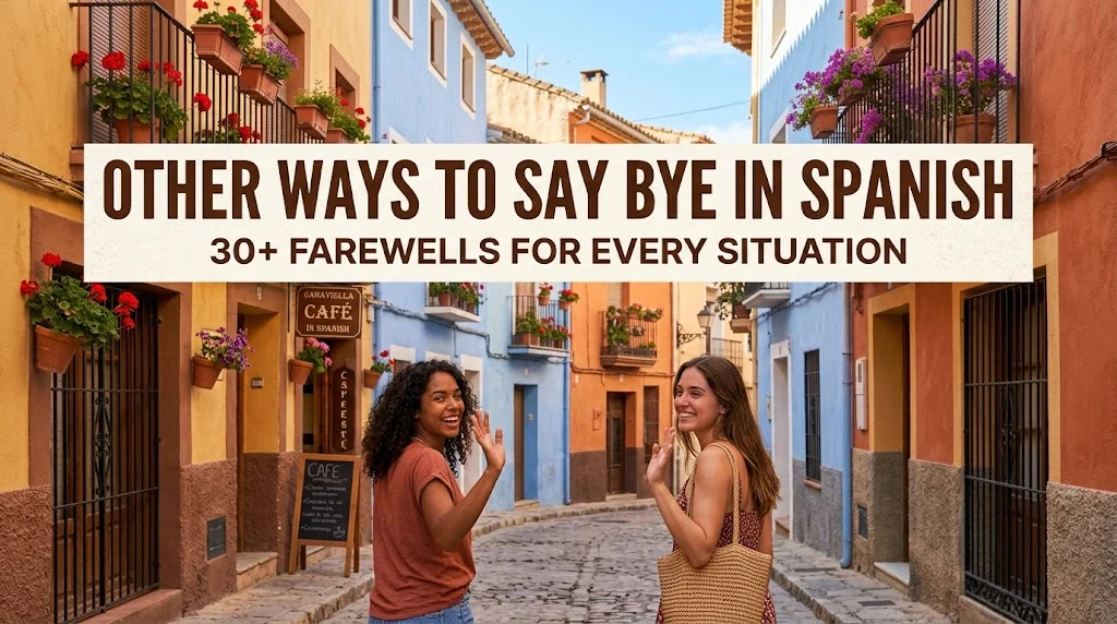 other ways to say bye in spanish