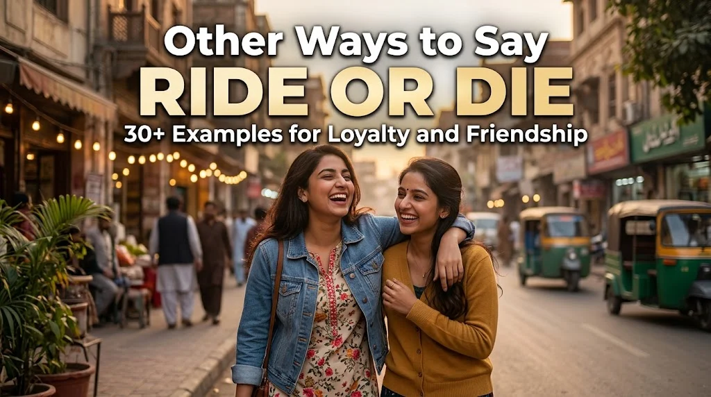 other ways to say ride or die
