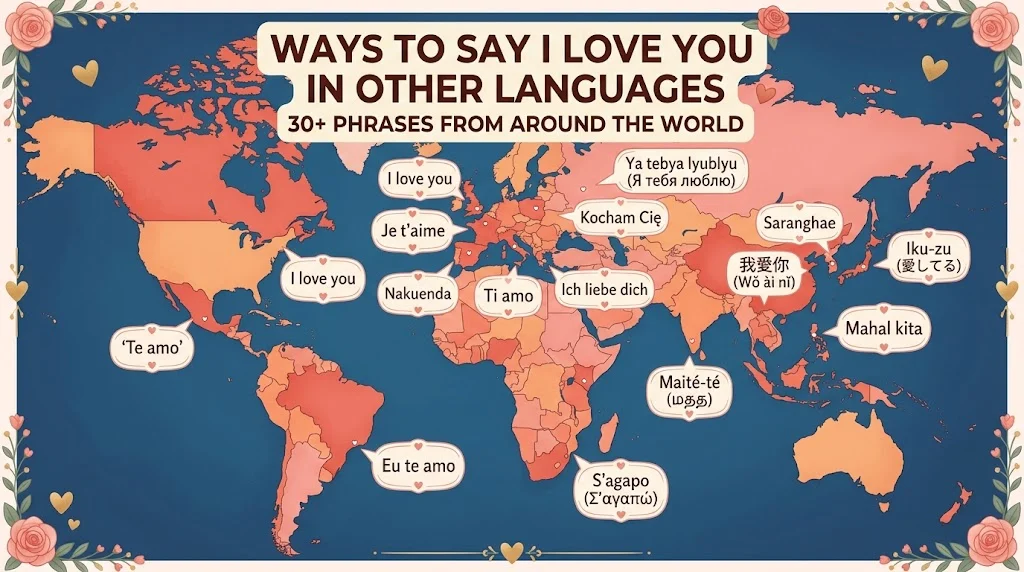 ways to say i love you in other languages